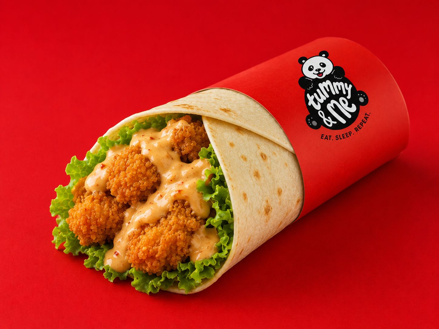 Cheesy Tummy Wrap